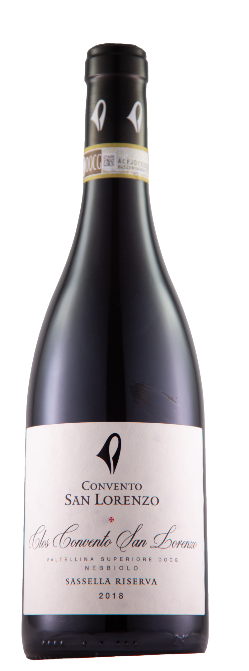 Valtellina Superiore Sassela Riserva Clos Convento San Lorenzo, 2018