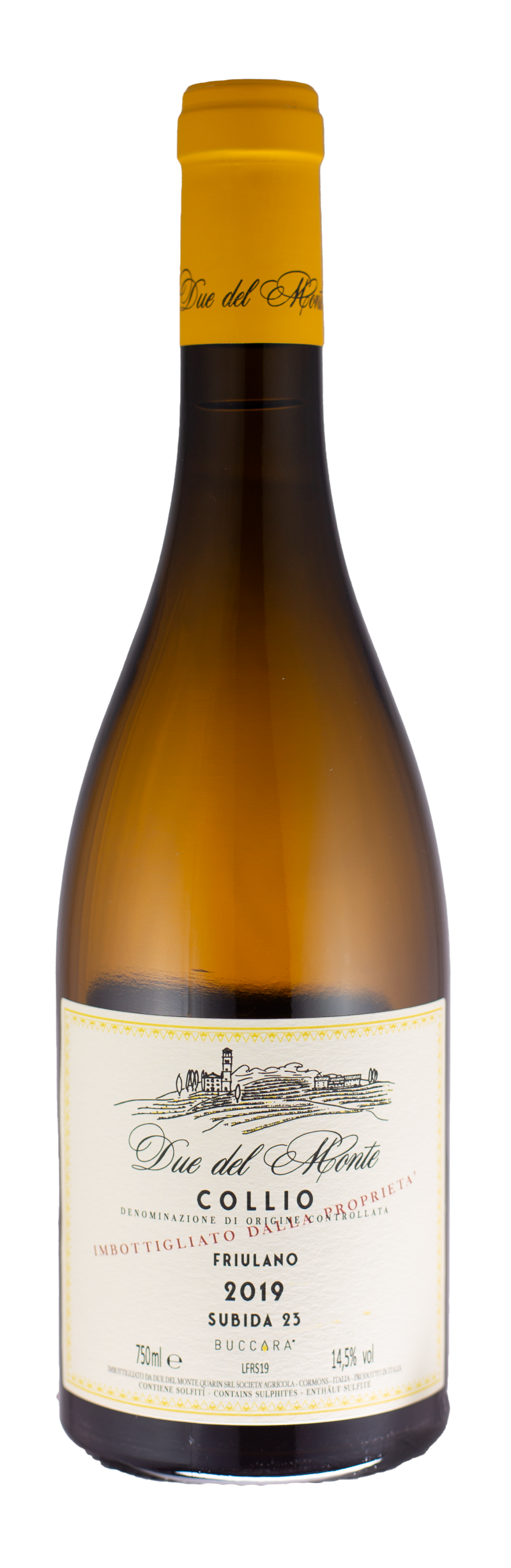 Friulano Subida 23 DOC Collio, 2019
