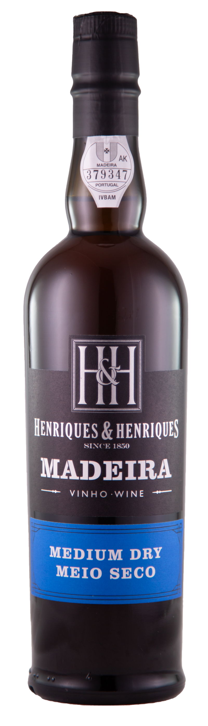 0.5L Madeira Medium Dry, 3 yr old, Henriques & Henriques