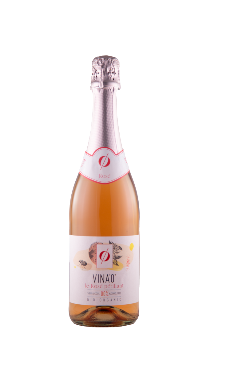 Vina'0 Le Rose Sparkling Alcohol Free, Bio